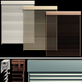 Металлические жалюзи для окон и дверей / Metal blinds for windows and doors