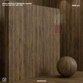 Material wood (seamless) walnut - set 111