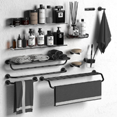 Bathroom accessories set INDA