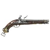 French antique pistol Flintlock