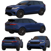 range rover velar 2017 (low poly and game ready)