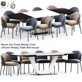 Alicante BoConcept Dining Table Chair