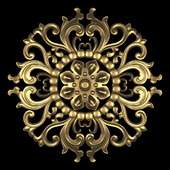 Decorative Wall Rosettes 07