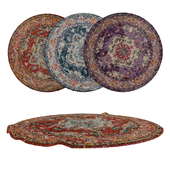 Round Carpets Set 209