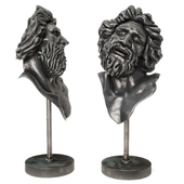 Laocoonte bronze mask