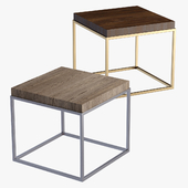 RH Modern Nicolas sidetable