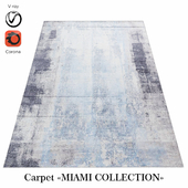 Indian Carpet Made of Bamboo Silk "Miami Collection"