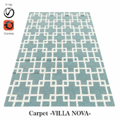 Belgian wool carpet "VILLA NOVA" CUBIS