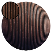 Striped Wood Panel D / PBR / PNG / 4K