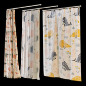 Shower curtain (6 prints)