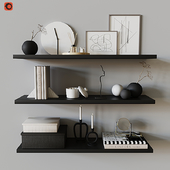 Decorative shelf 03