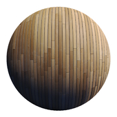 Striped Wood + Light Panels C / PBR 4K / 2 Mats