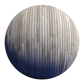 Striped Wood + Light Panels H / PBR 4K / 2 Mats