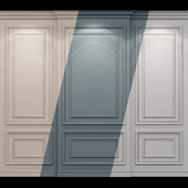 Wall molding 22. Boiserie classic panels