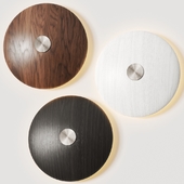 Allied Maker Wood Eclipse Wall Lamp