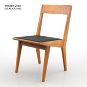 Vintage furniture 1. Risom Series 600 Chair (USA), CA.1952