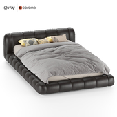 bed modern leather B1