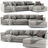 Flexform Magnum Chaise Longue Sofa