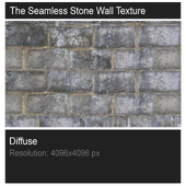 The seamless texture of stone wall