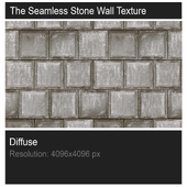 The seamless texture of stone wall