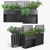 Ticino modern plant pots
