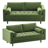 Sven Gras Green Sofa