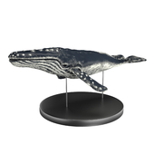 Whale humpback figurine