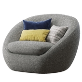 Westelm Cozy swivel chair