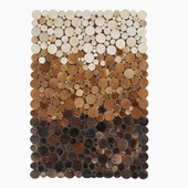 Carpet Cascade Brown 170x240 cm by Kare design