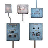 Panel boxes electrical and oxygen