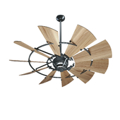 Ceiling fan for outdoor use Windmill from Quorum, USA.