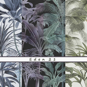 Designer wallpaper Eden 21 pack 4