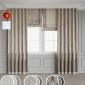 Set of curtains 93