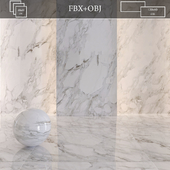 White marble two formats