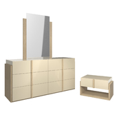 Set Vig Furniture Nova Domus Marcela (chest of drawers + curbstone)