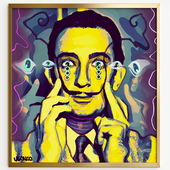 Salvador Dali the great by Ugonzoart