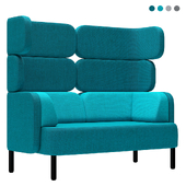 Story high-back 2-seater Sofa