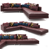 Bruce sofa Leather v3