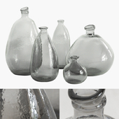 Recycled Glass Vases