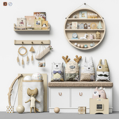 Toys and furniture set 99