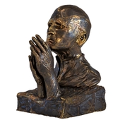 Sculpture praying
