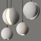 Lampatron Paldis / Bentu Moon Pendant Lamps