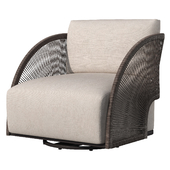 Уличное Кресло Pavona Swivel Lounge Chair Restoration Hardware 2021