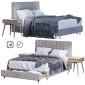 Alvin storage bed