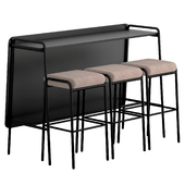 Cosmo Bar Stool and Table
