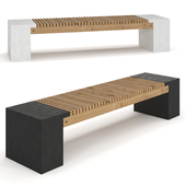 Urban Environment - Urban Furniture Bench 03