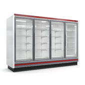 4-door refrigerated showcase