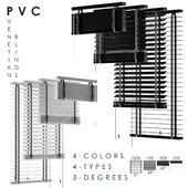 PVC Venetian Blind 600 in 45 mm