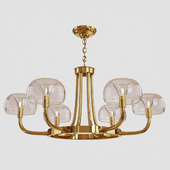 Modern luxury copper creative chandelier