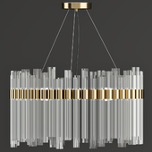 Cb2 Orion Glass Crystal Chandelier